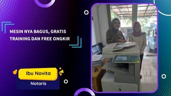 Testimoni Ibu Novita, Notaris