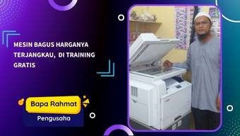 Testimoni Bapak Rahmat, Pengusaha