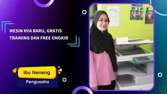 Testimoni Ibu Neneng, Pengusaha