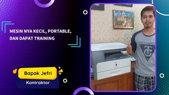 Testimoni Bapak Jefri, Kontraktor