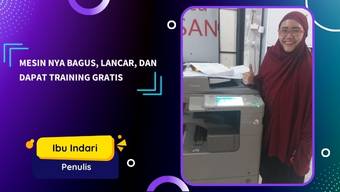 Testimoni Ibu Indari, Penulis