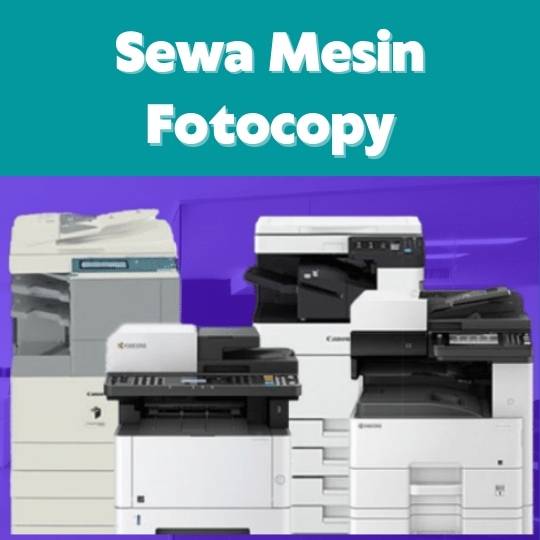 Gambar Mesin Fotocopy yang Tersedia untuk Disewakan